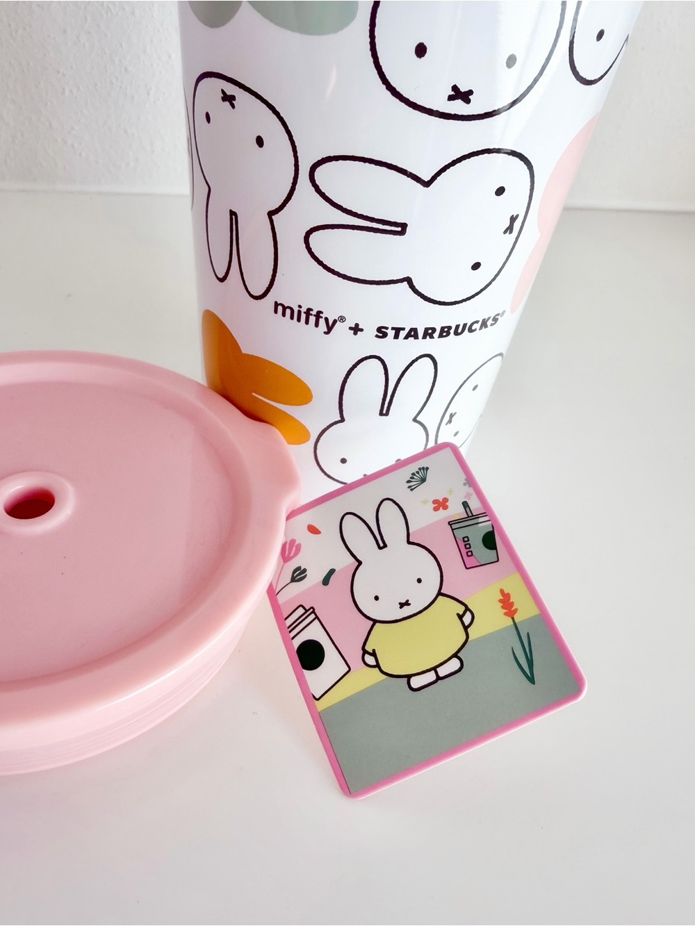 Miffy × Starbucks Stainless Tumbler - Picture 3 of 3